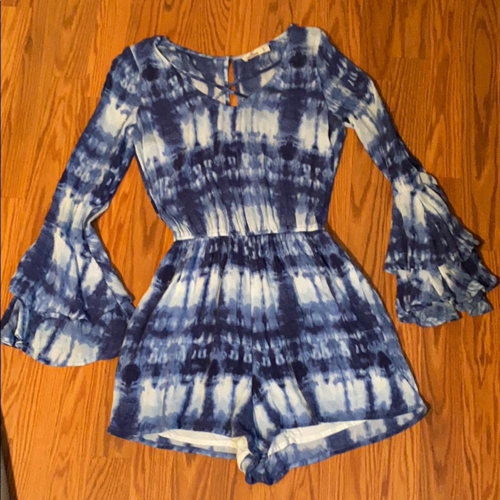 long sleeve romper